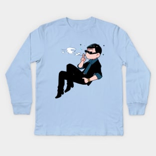 Osomatsu-san: Mafia Karamatsu Kids Long Sleeve T-Shirt